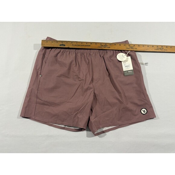 Vuori Shorts Mens Marsala Cape Unlined Volley Performance Stretch V369 2XL NWT - Picture 3 of 7